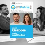 Esta será la boleta con la que competirá Juan Grabois en las PASO de Unión por la Patria