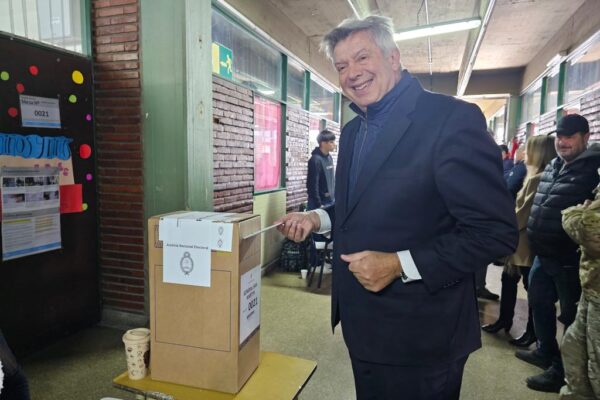Votó el Dr. Mauricio D’Alessandro, precandidato a intendente por Juntos por el Cambio San Martín