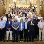 Kicillof mantuvo una reunión con intendentes electos de la provincia