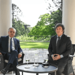 Comenzó la transición: Alberto Fernández y Javier Milei se reunieron en Olivos