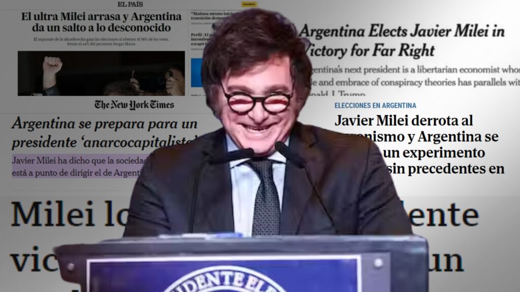 Que piensa el mundo de la victoria de Javier Milei