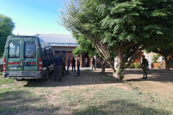 Chaco: Mega Operativo, Gendarmería realizo 10 allanamientos en simultaneo