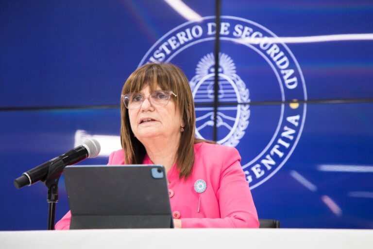 Patricia Bullrich presento el protocolo "Anti Piquetes"