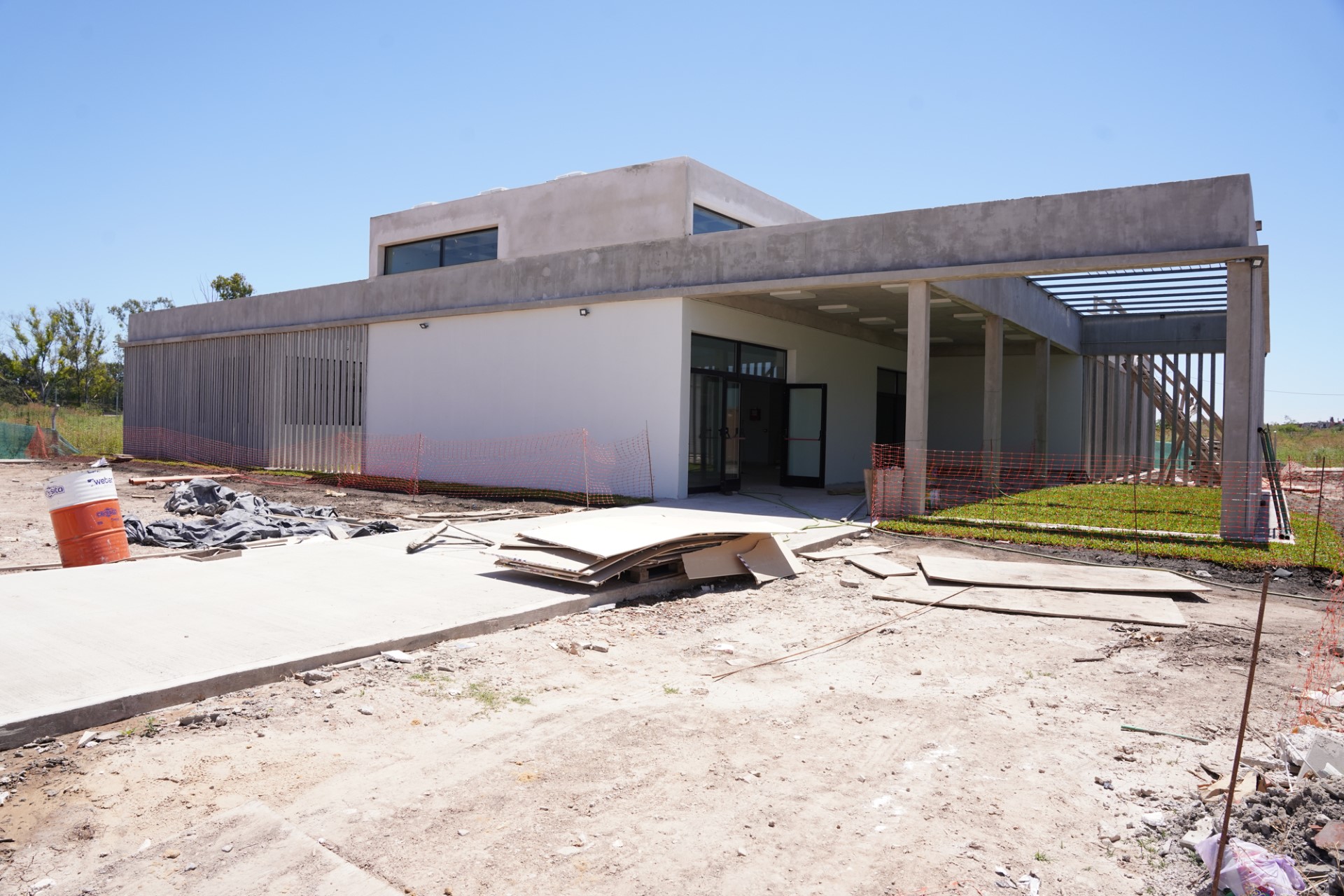 Avanzan las obras del Parque Escuela Costa Esperanza en San Martín