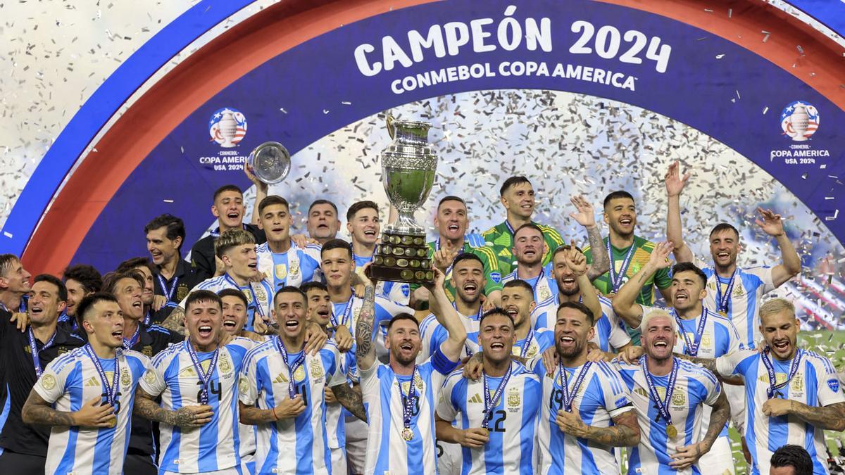Argentina bicampeona de America