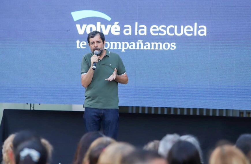 San Martín lanzó la 14° edición de Volvé a la Escuela
