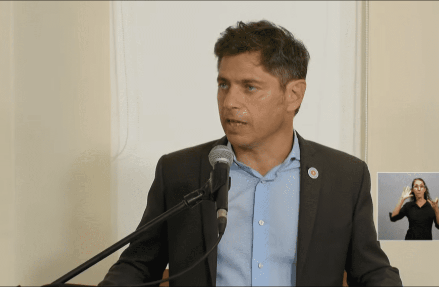 Kicillof rompe el silencio: «Sepan que…
