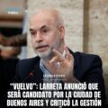 Horacio Rodríguez Larreta Anuncia su Candidatura en la Ciudad de Buenos Aires para las Elecciones de Octubre 2025