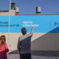 Fernando Moreira recorrió la nueva Escuela Secundaria de Barrio Libertador