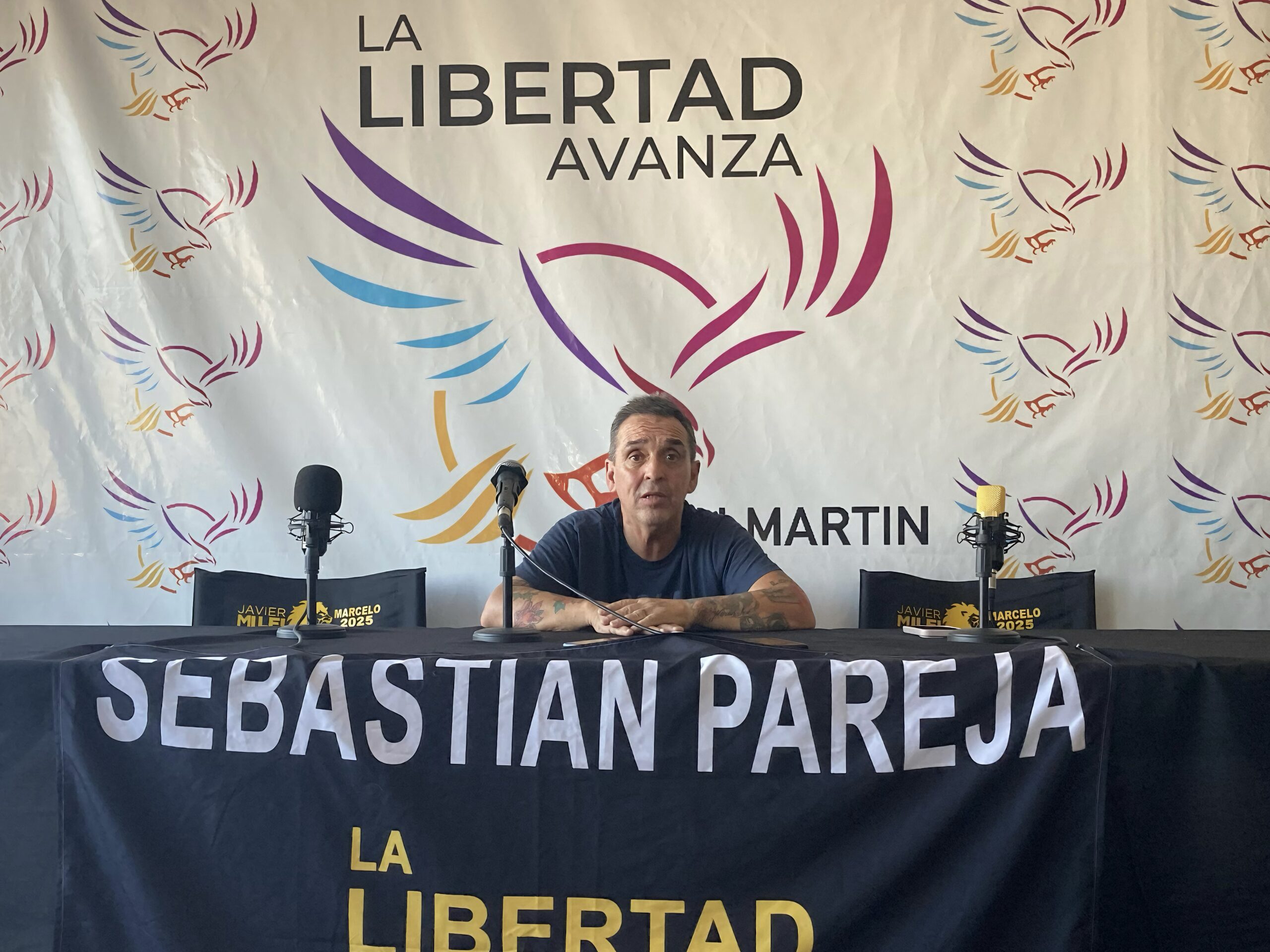 Marcelo Ballester conferencia de Prensa