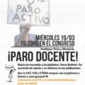 Miercoles de Jubilados: Marcha opositora sindicatos y organizaciones juntos a barras bravas y algo más