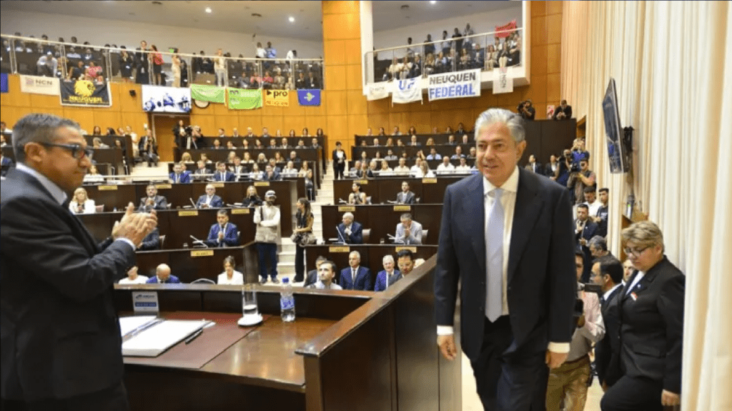 Rolando Figueroa abrió el período de sesiones de la Legislatura provincial N° 58