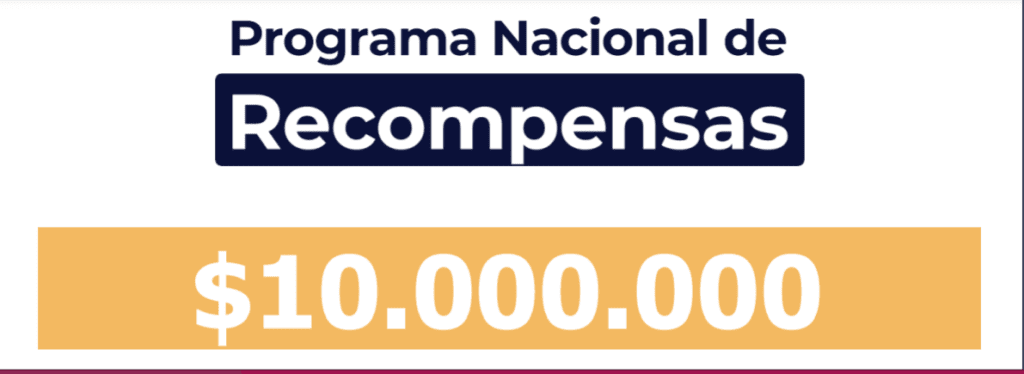 EL MINISTERIO DE SEGURIDAD OFRECE UNA RECOMPENSA DE $ 10 MILLONES A QUIENES BRINDEN INFORMACIÓN SOBRE LOS RESPONSABLES DE LOS DISTURBIOS EN EL CONGRESO