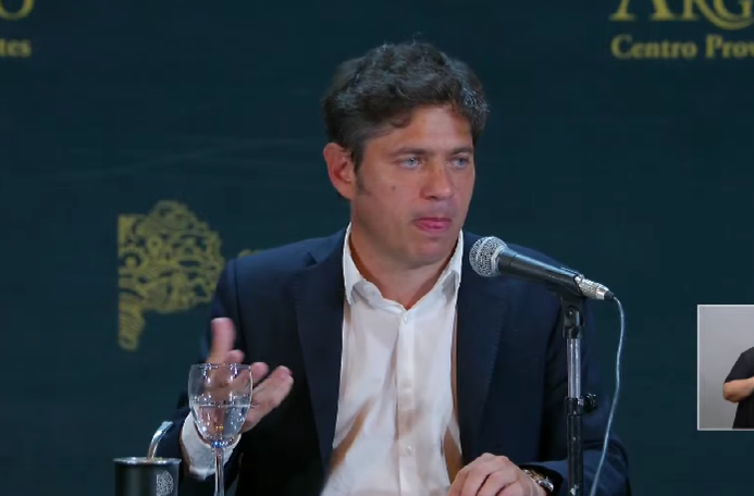 Kicillof: “Convocamos a un frente con todos los sectores que quieran ponerle un freno a Milei y defender a la Provincia”