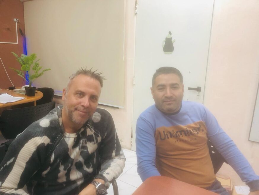 SARDELLA sumando fuerza mileista con Damián de San Martín