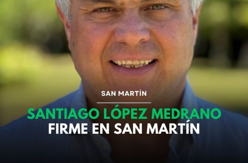 Santiago López Medrano: Trayectoria y compromiso Político, «Firme…