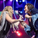 Emotiva propuesta de casamiento con el elenco de "Mamma Mia!", Marisol Otero y el gran elenco sorprendió en el Auditorio de Belgrano