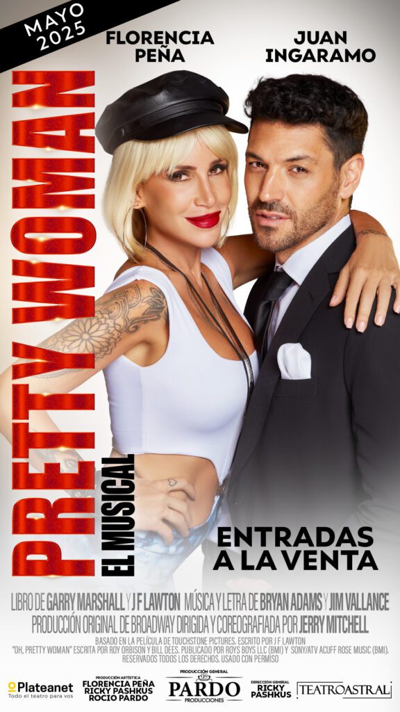 Llega al teatro «PRETTY WOMAN» ESTRENO MAYO 2025