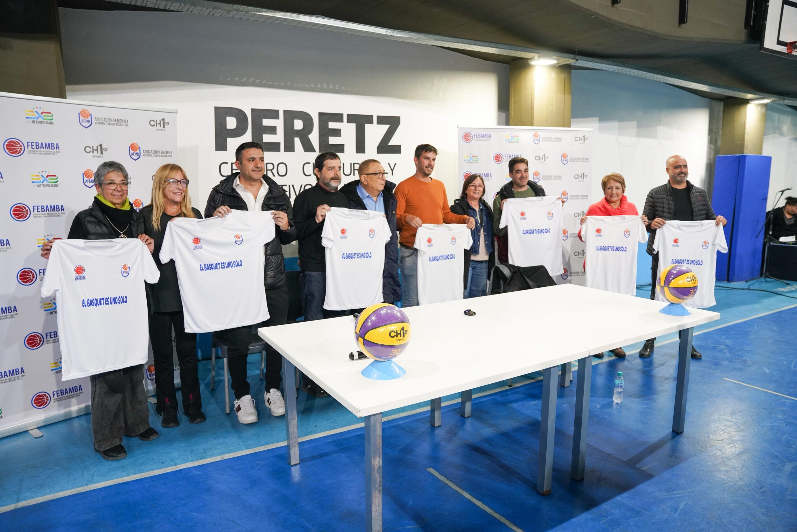 Fernando Moreira y FEBAMBA presentaron la primera fecha de la Liga Metropolitana 3×3 en San Martín