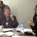 Elisa Carrió y Cristina Kirchner, cuando eran legisladoras.