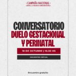 15 de octubre | Día Internacional del Duelo Gestacional y Perinatal