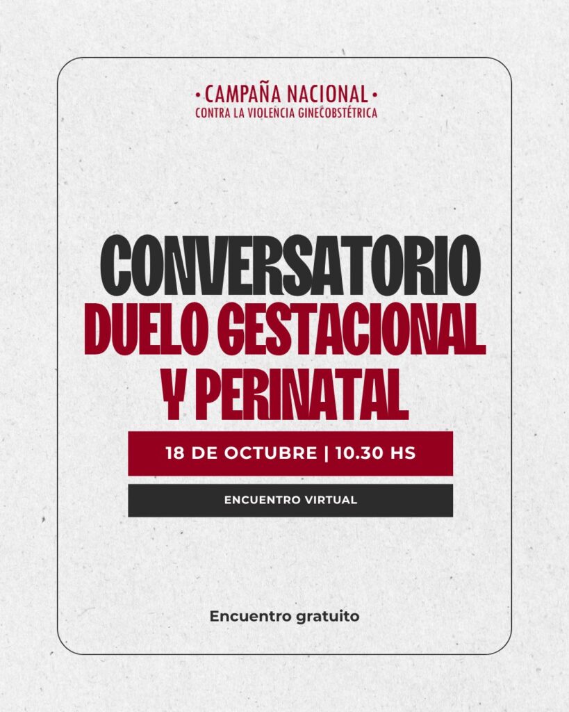 15 de octubre | Día Internacional del Duelo Gestacional y Perinatal