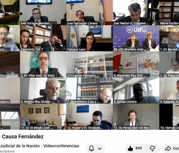 Causa Cuadernos, comienza el juicio. CFK lo calificó como otro show mediático