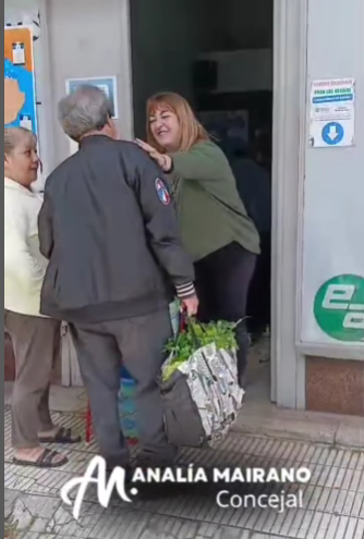 Analía Mairano, dirigente política y puente de solidaridad para los vecinos