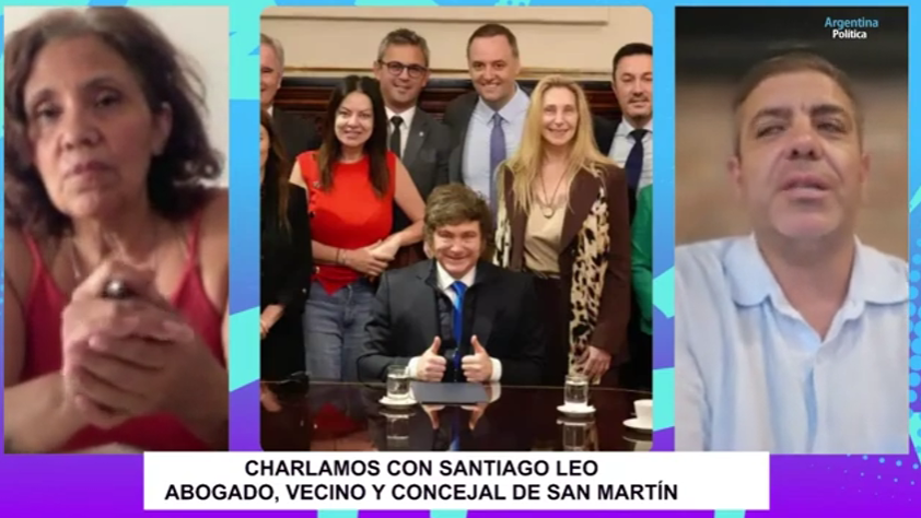 Santiago Leo edil de Unión y libertad: «La Libertad Avanza, perdió su esencia»