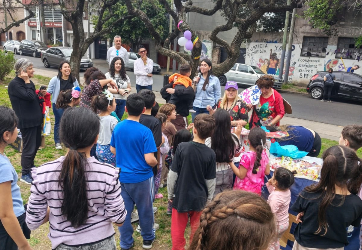 La Libertad Avanza San Martín en Plaza Alem