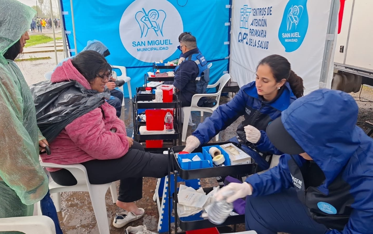 Emergencias San Miguel en la Peregrinación a Luján