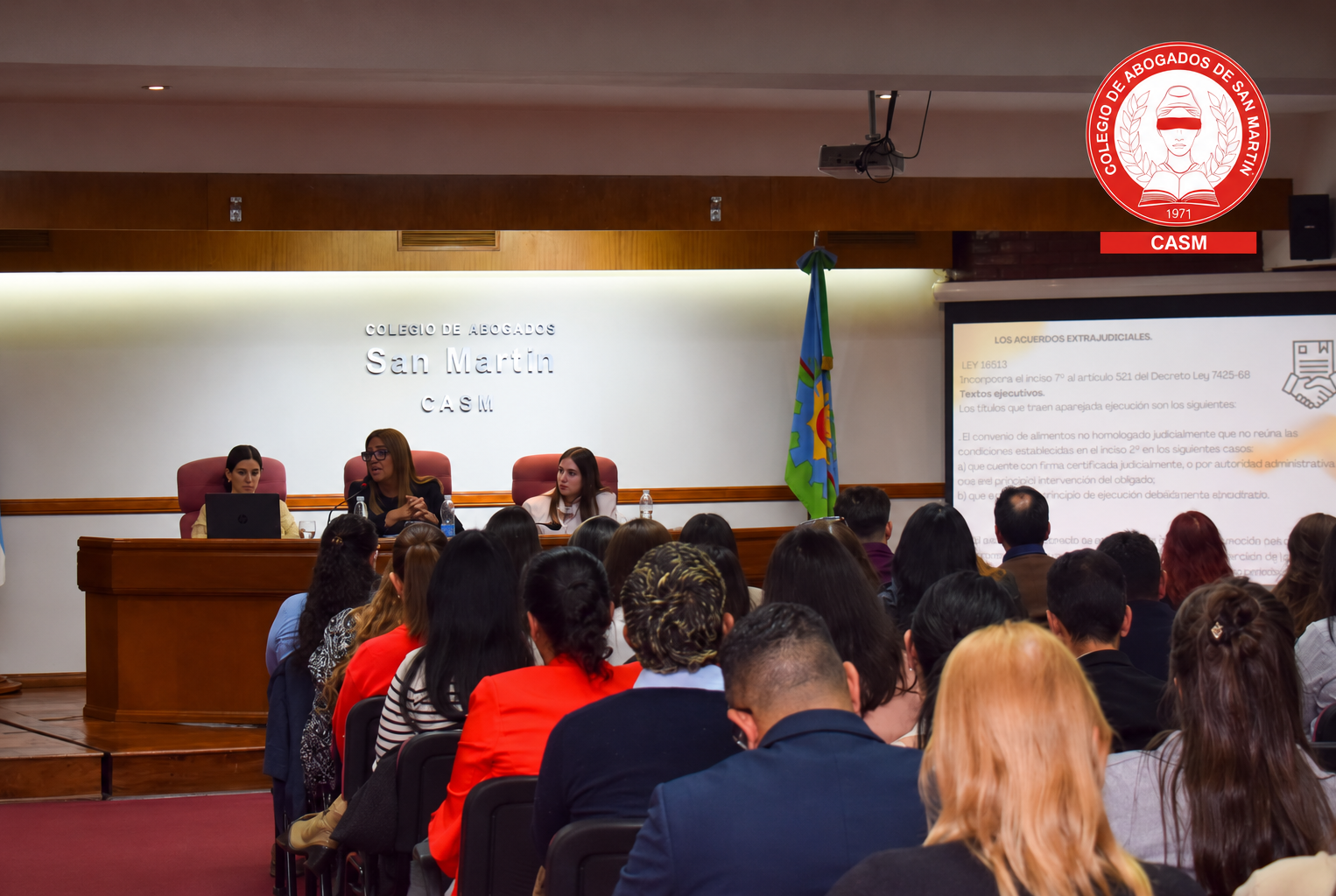 proceso de alimentos en San Martín